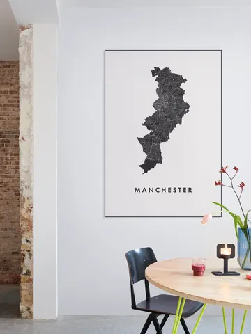 Manchester City Map