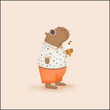 Summer Capybara
