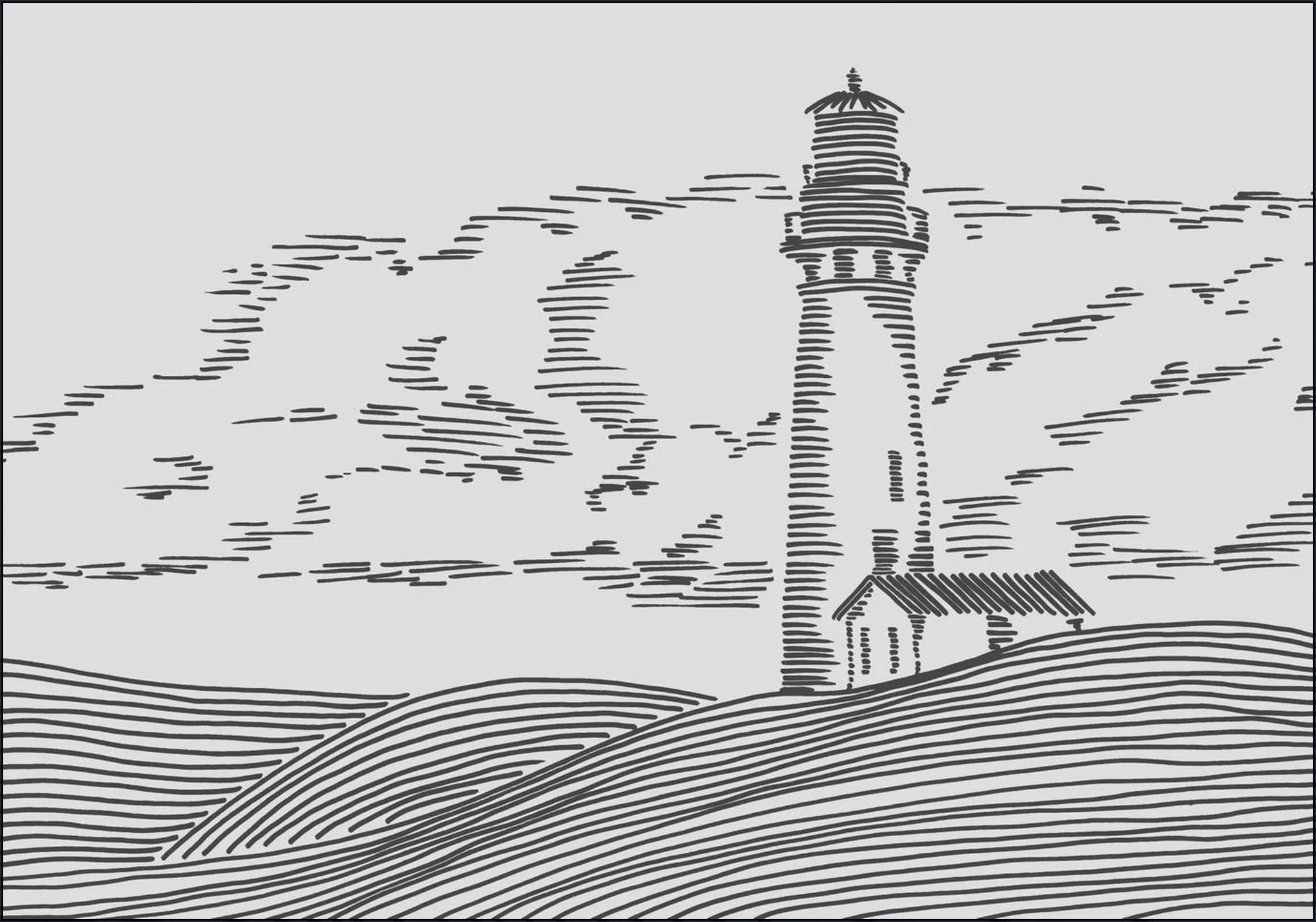 Storm Coming at the Lighthouse