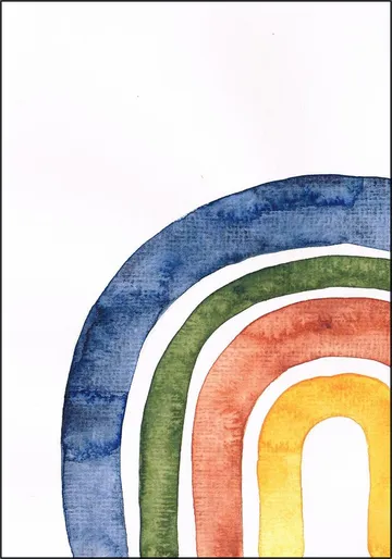 Watercolor Rainbow
