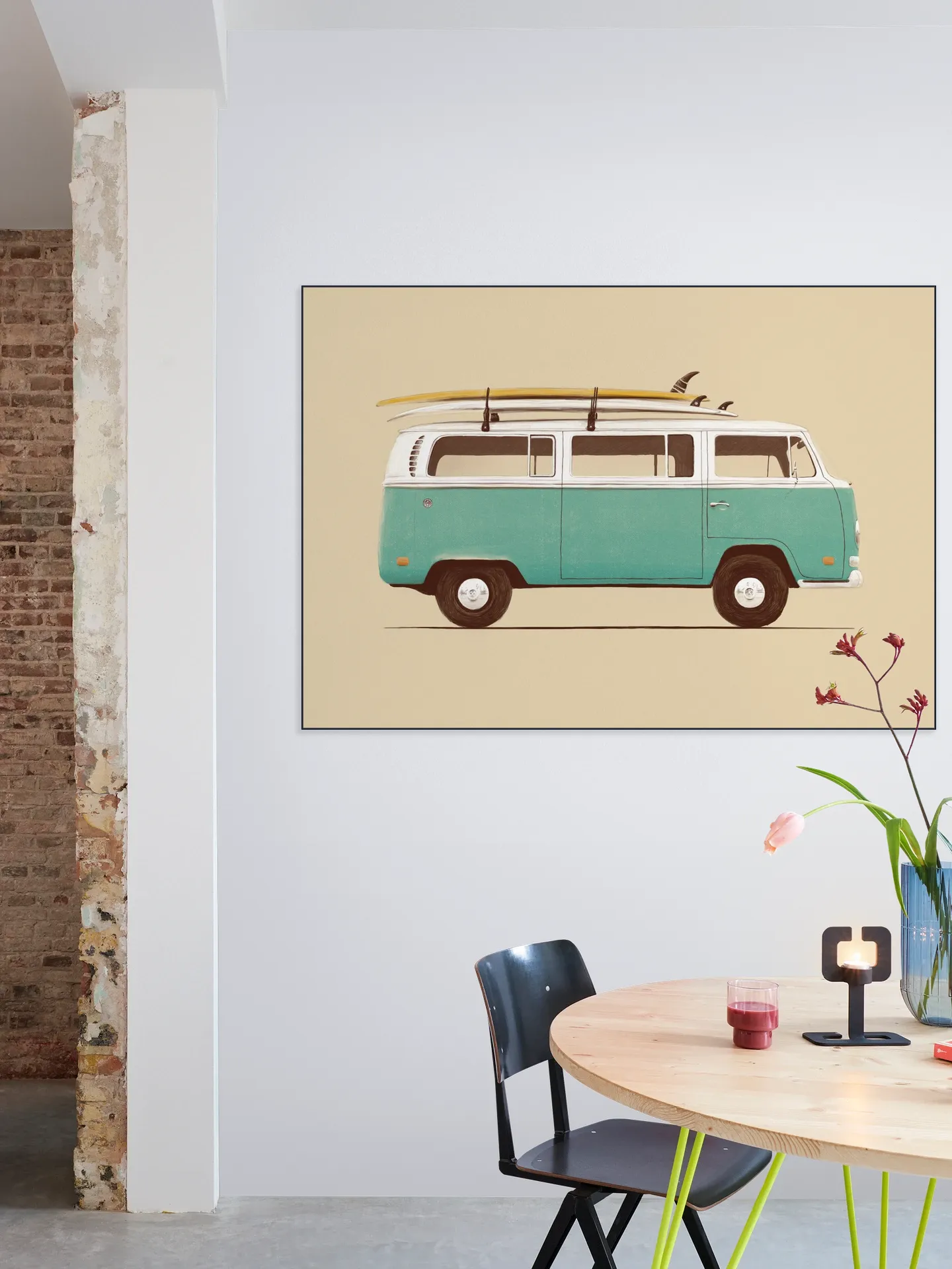 Blue Van