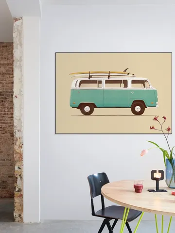 Blue Van