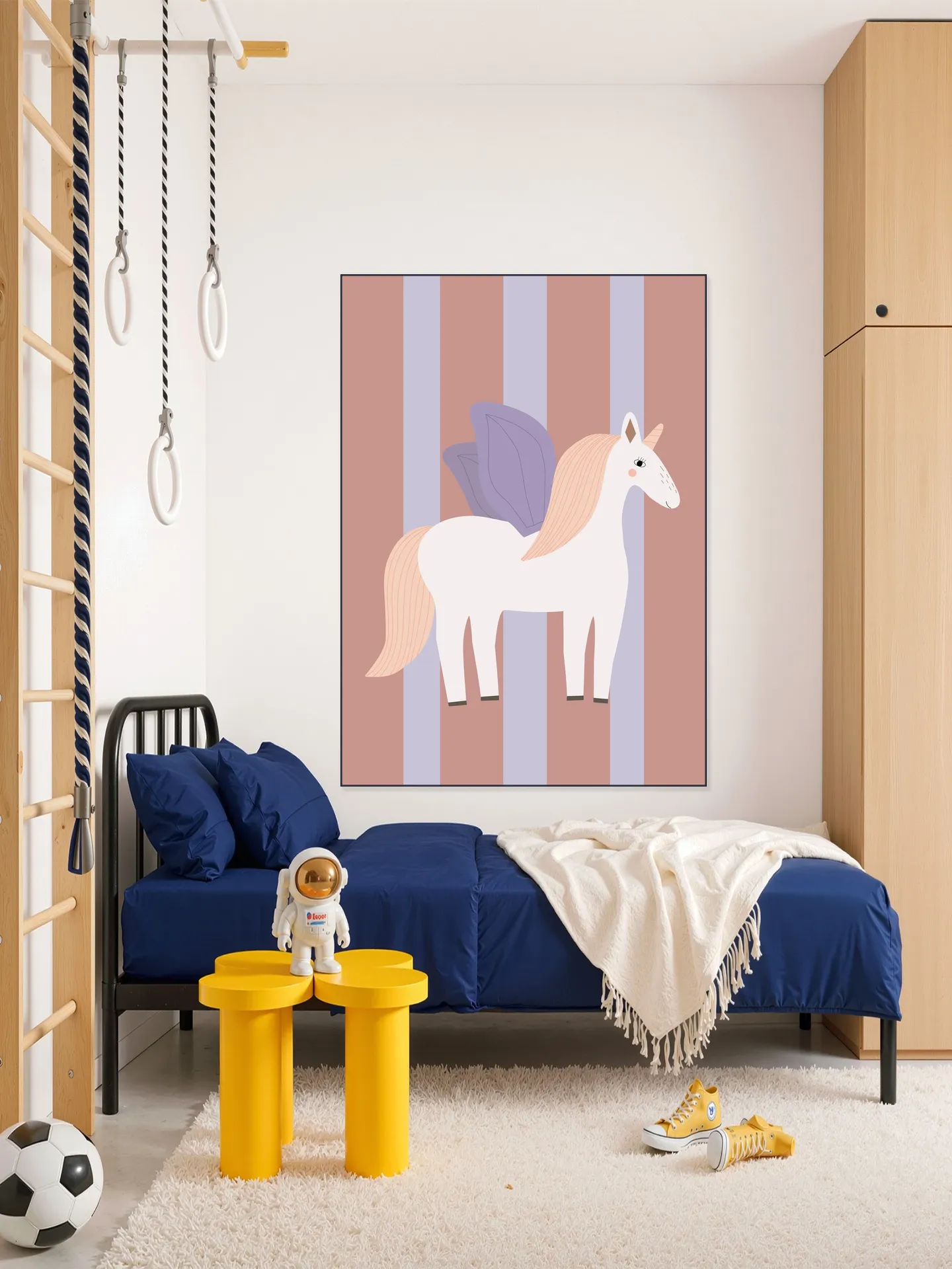 Winged Unicorn Stripes