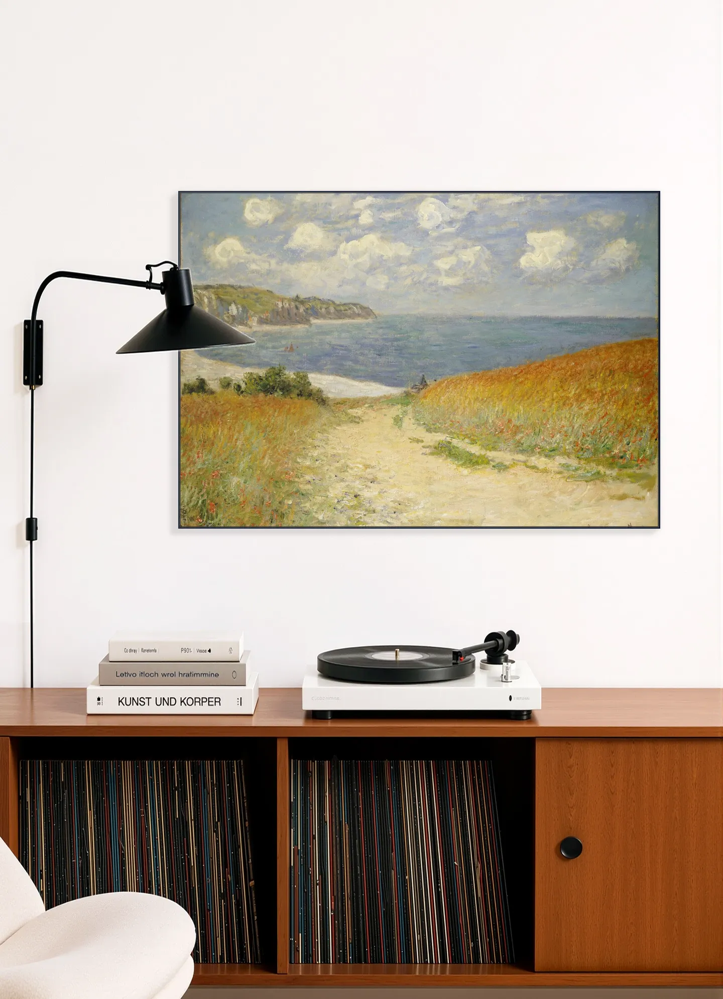 Path in the Wheat - Pourville