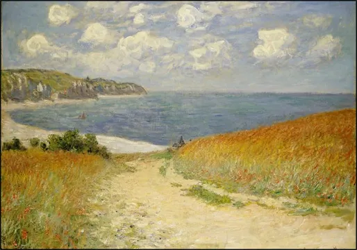 Path in the Wheat - Pourville