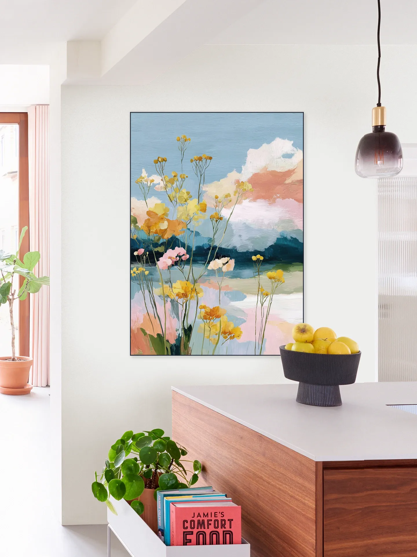 Pastel Botanical Shore