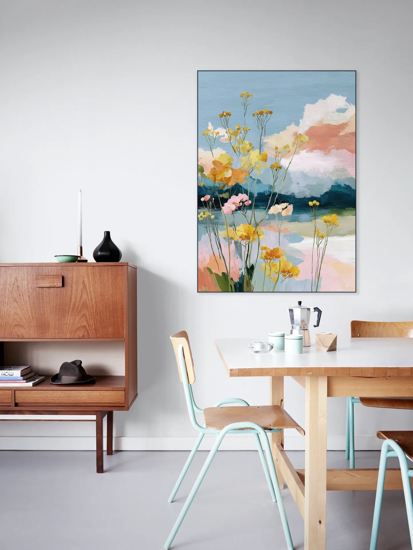 Pastel Botanical Shore