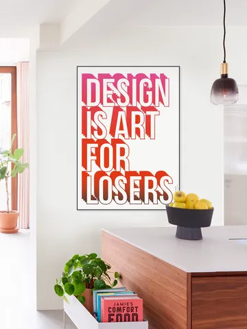 Design is art for losers