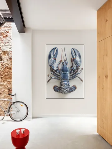 Delft Blue Lobster - White