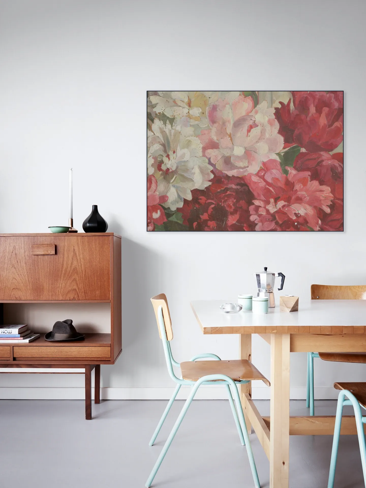 Tableau Fleurs Genevieve