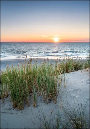 Sunset at the beach
