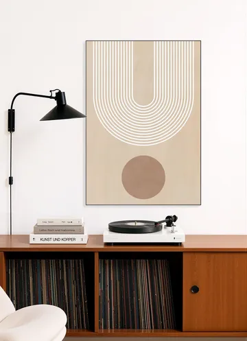 Beige Arc Poster No.3
