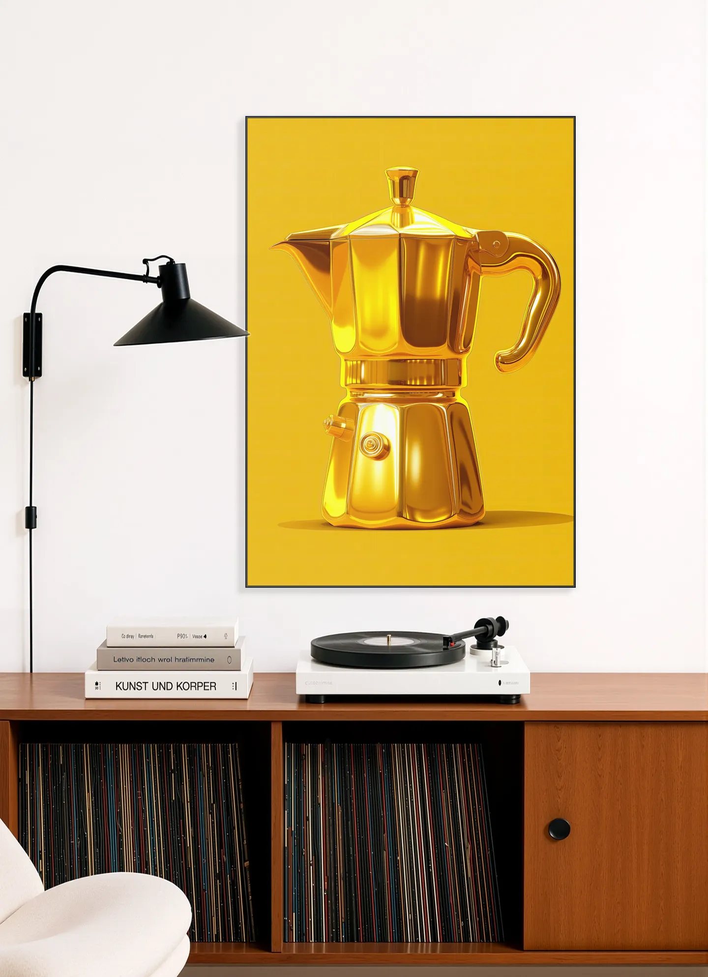 Golden Yellow Percolator