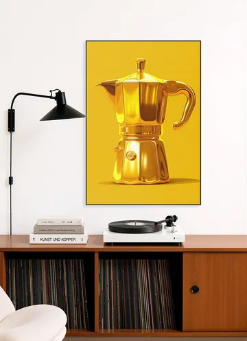 Golden Yellow Percolator