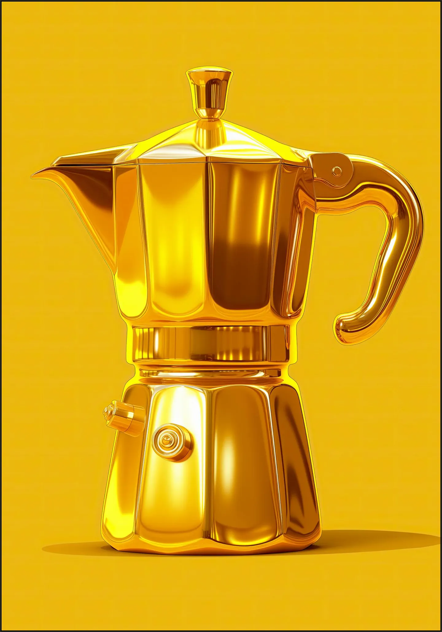 Golden Yellow Percolator