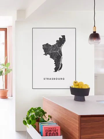 Strasbourg City Map
