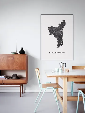 Strasbourg City Map