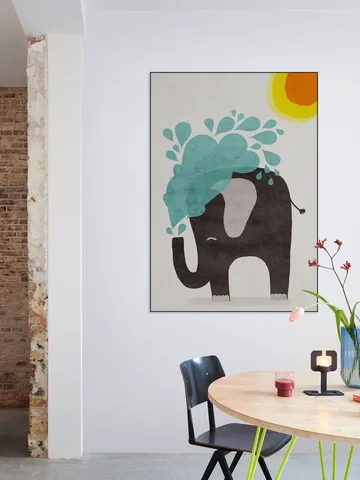 Funny elephant