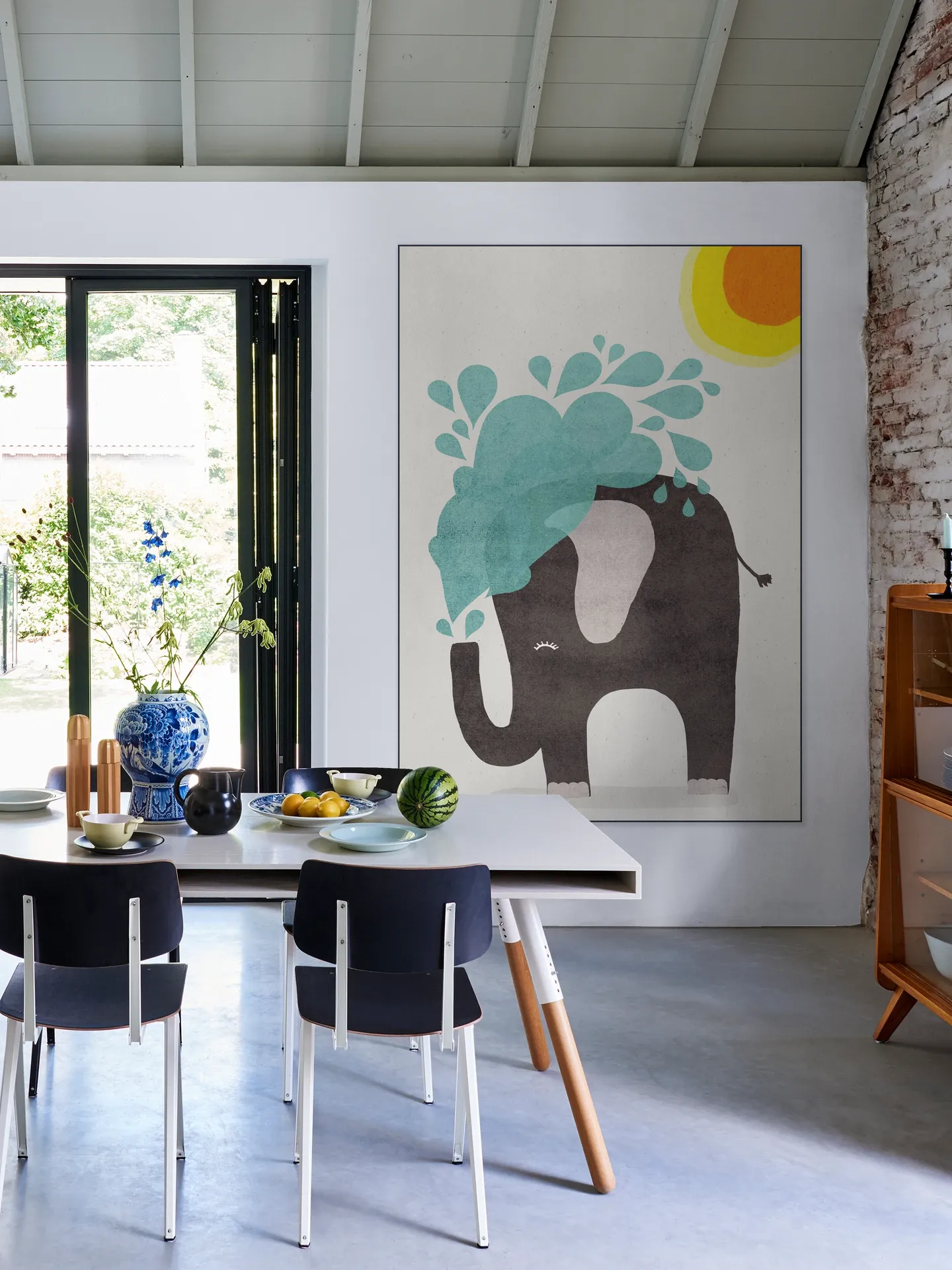 Funny elephant