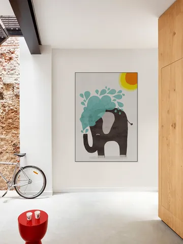 Funny elephant