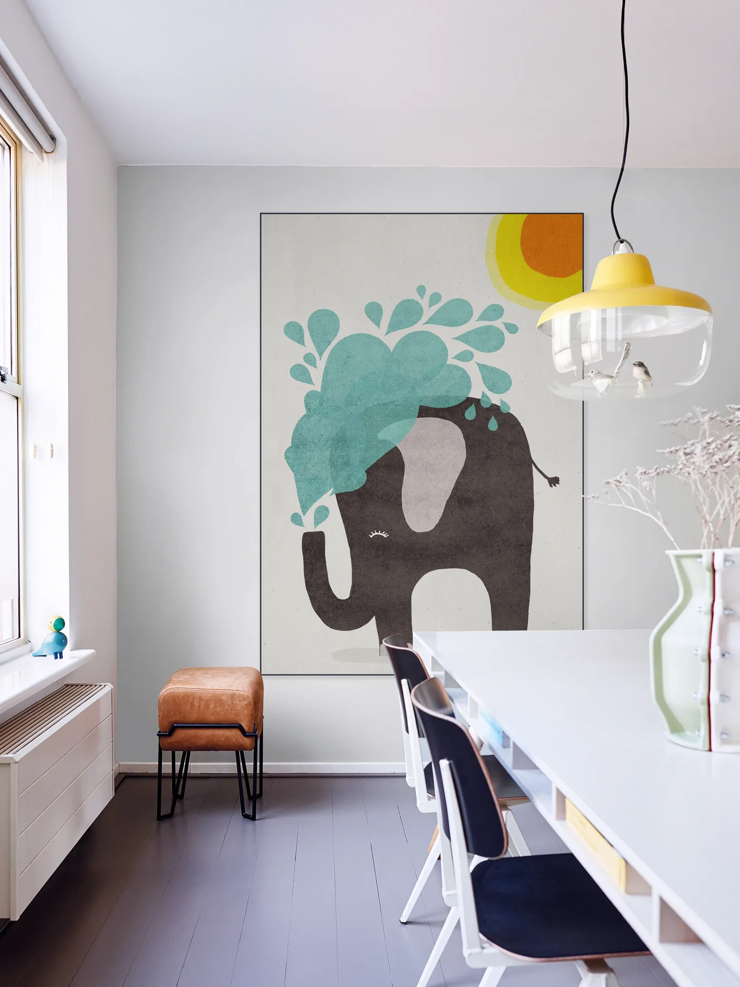 Funny elephant