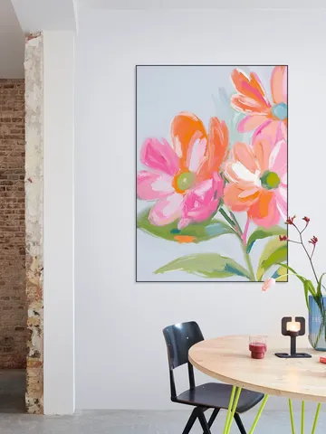 Vibrant Floral Artwork