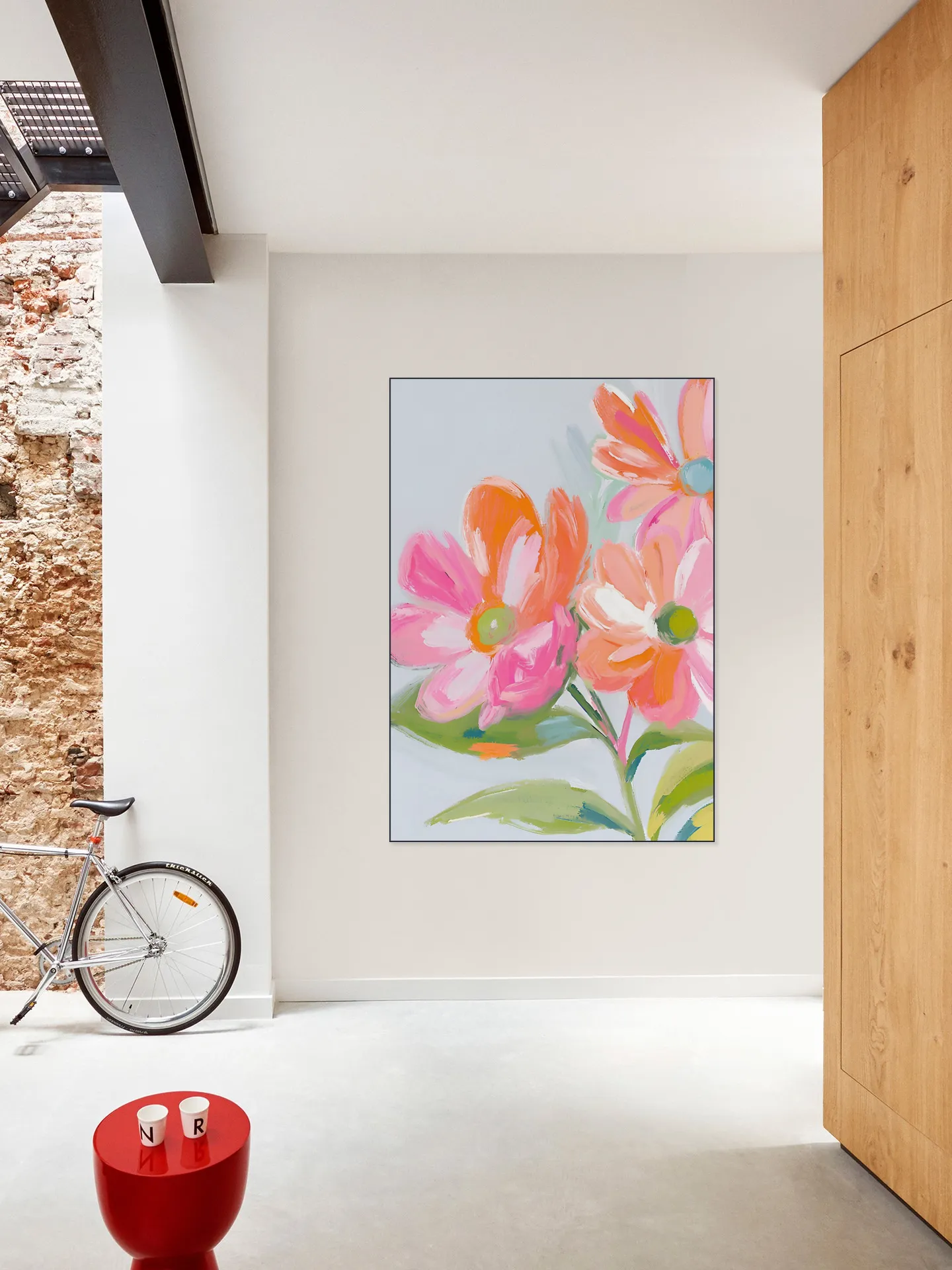 Vibrant Floral Artwork