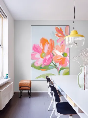 Vibrant Floral Artwork