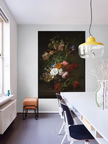 Vaas met bloemen