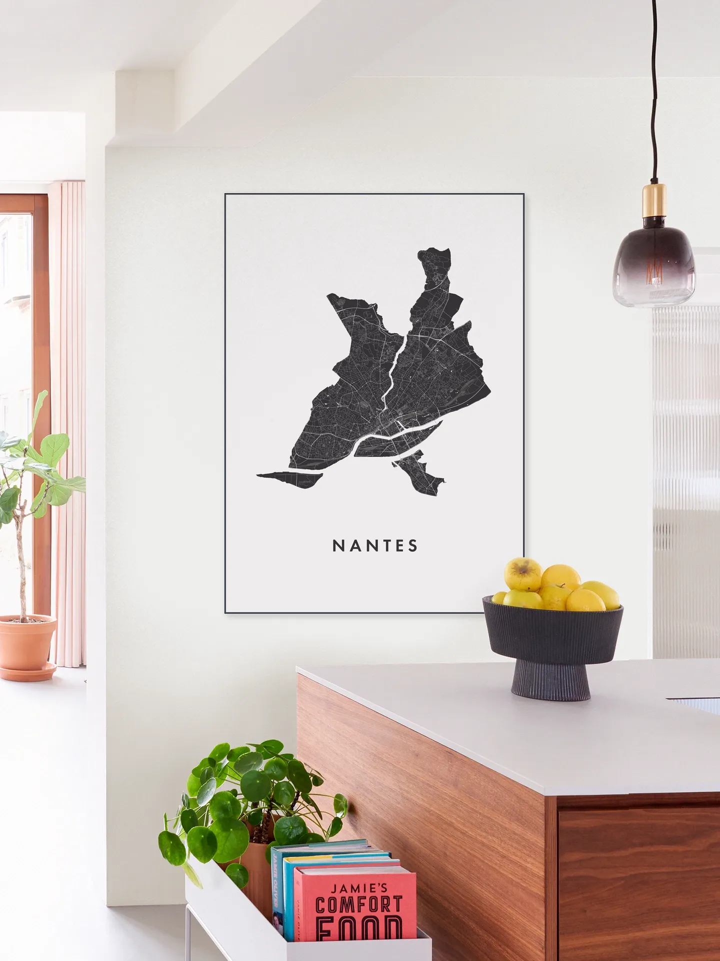 Nantes City Map