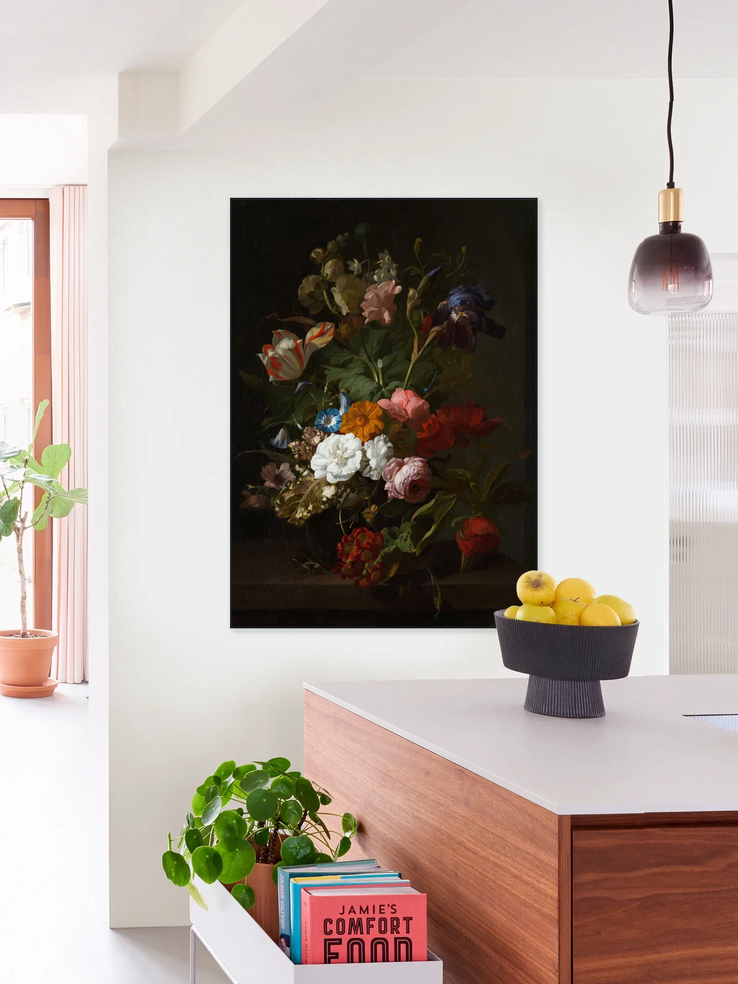 Vaas met bloemen