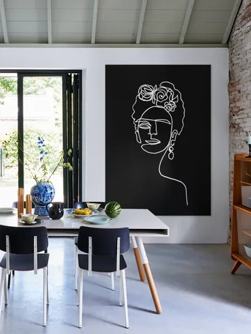 Frida Kahlo black & white
