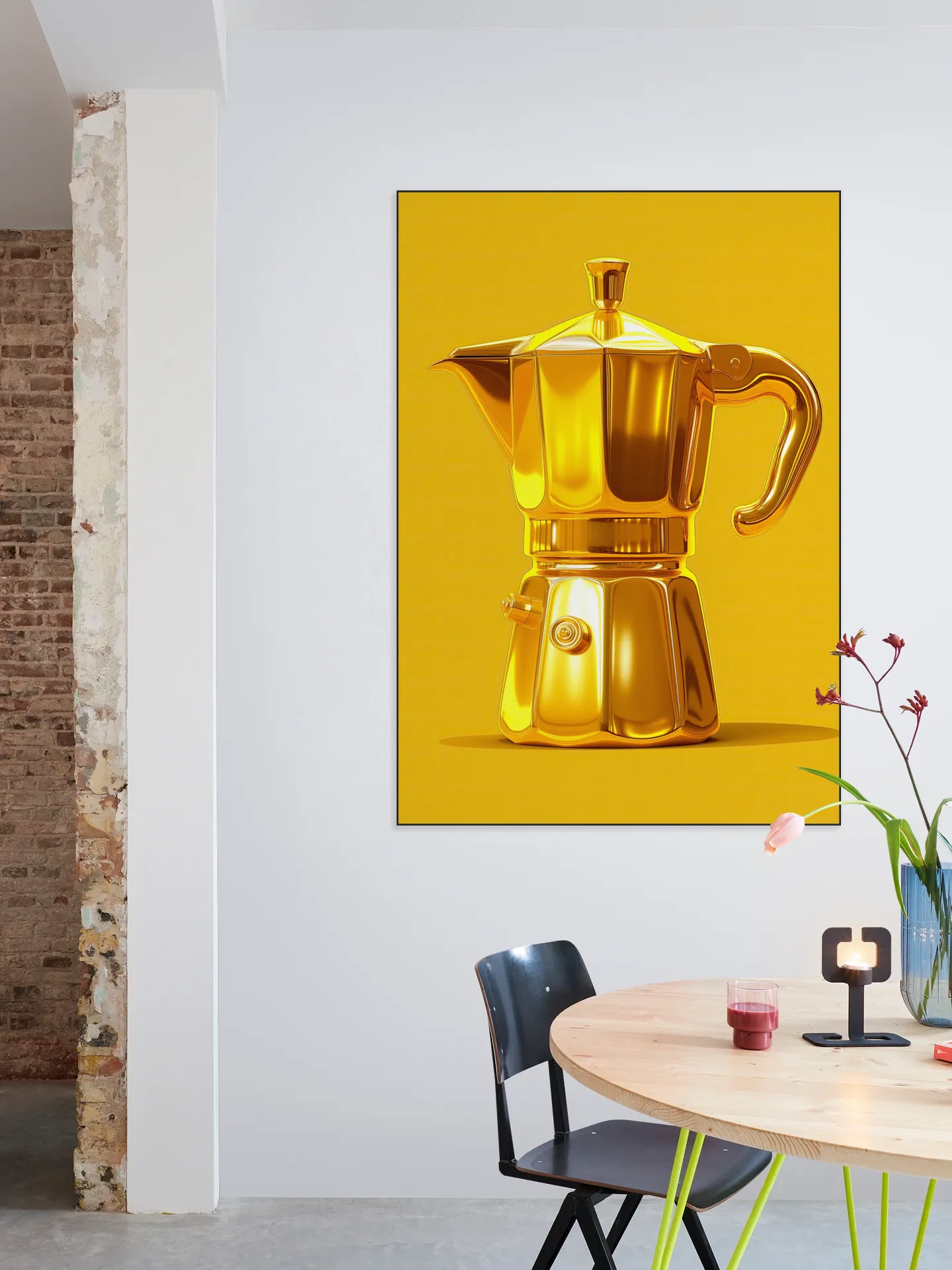 Golden Yellow Percolator