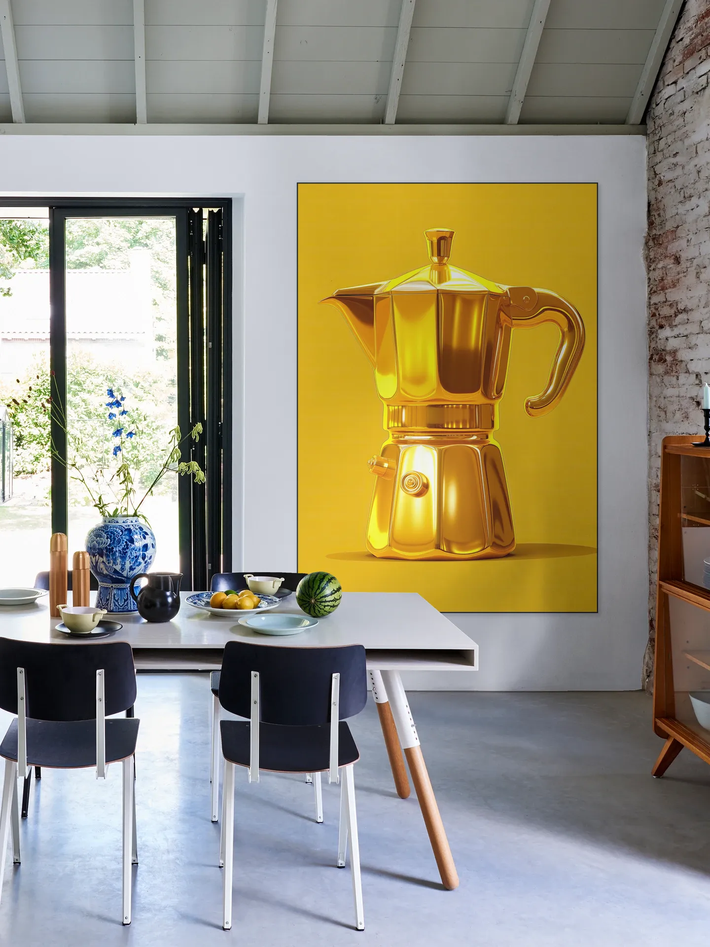 Golden Yellow Percolator