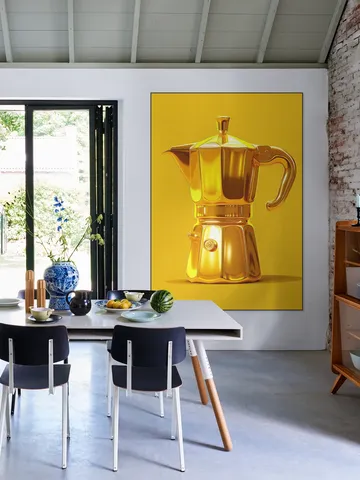 Golden Yellow Percolator
