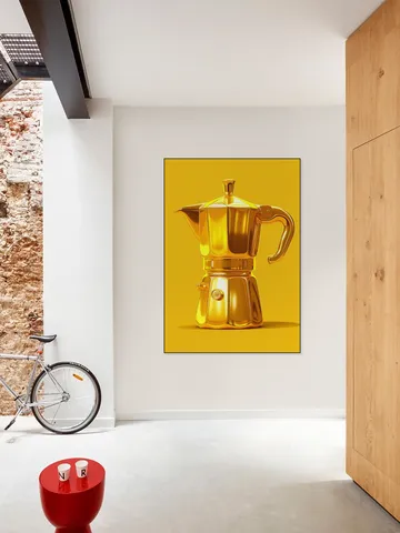 Golden Yellow Percolator