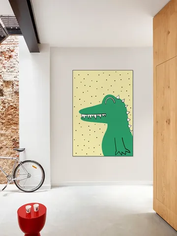 Yellow and Crocodile