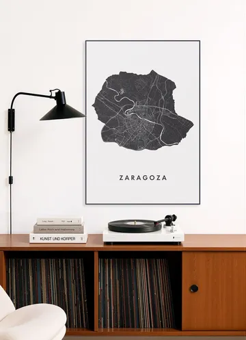 Zaragoza City Map