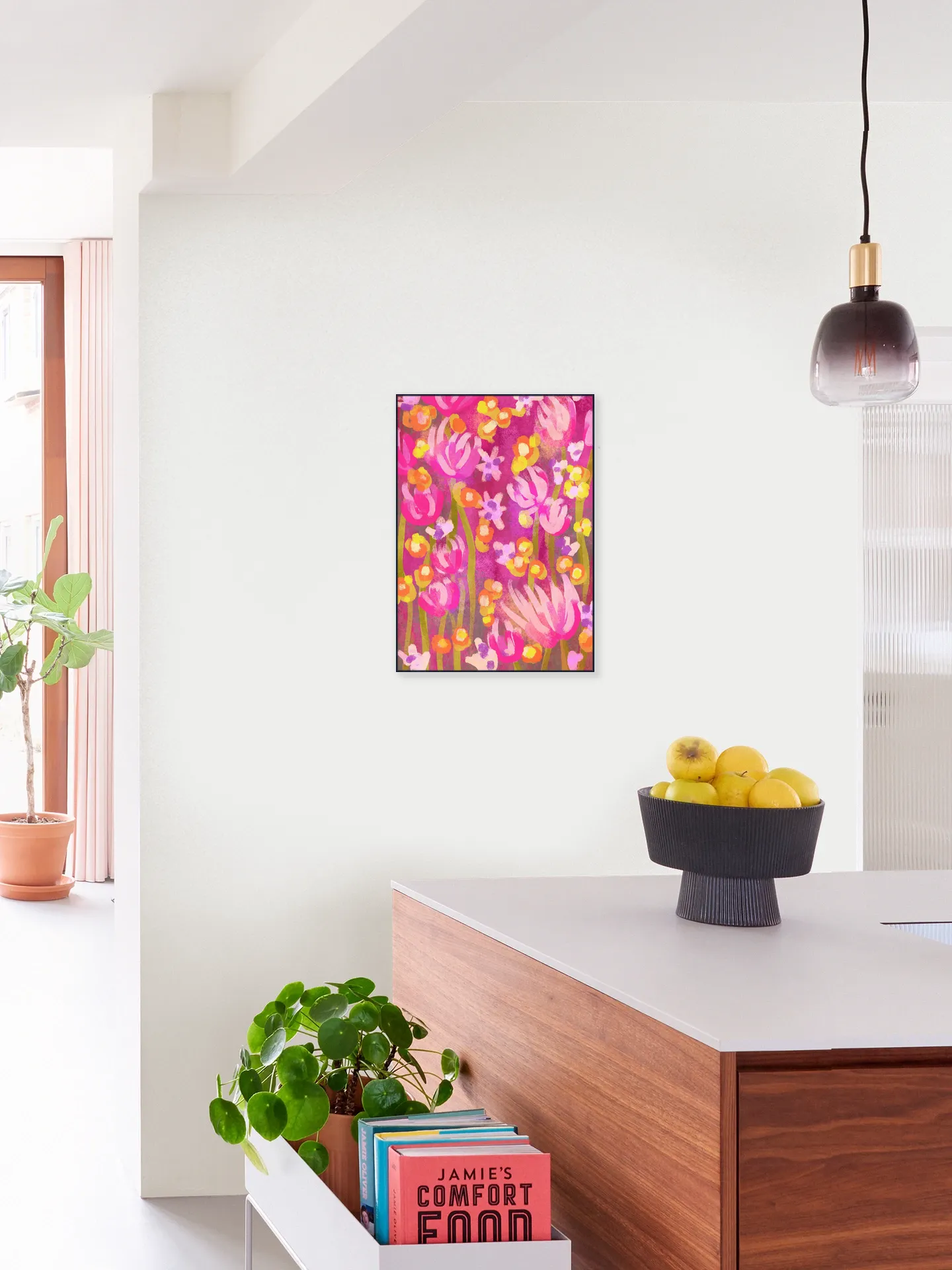 Heartwarming Abstract Flower Garden