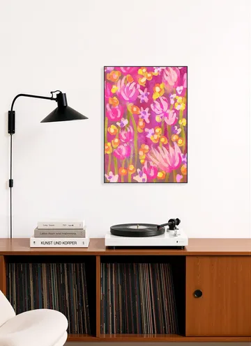 Heartwarming Abstract Flower Garden