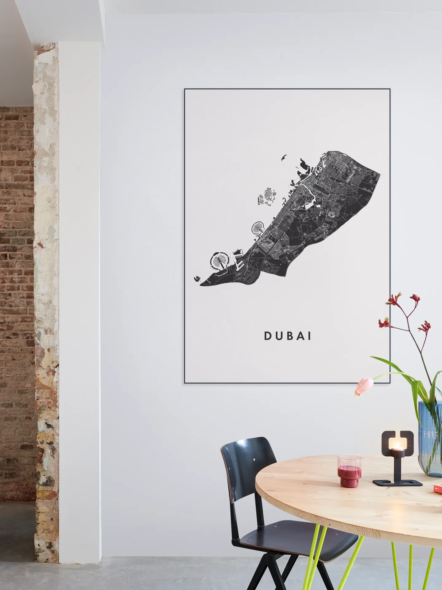 Dubai City Map