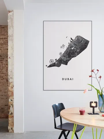 Dubai City Map