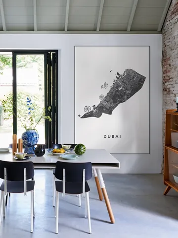 Dubai City Map