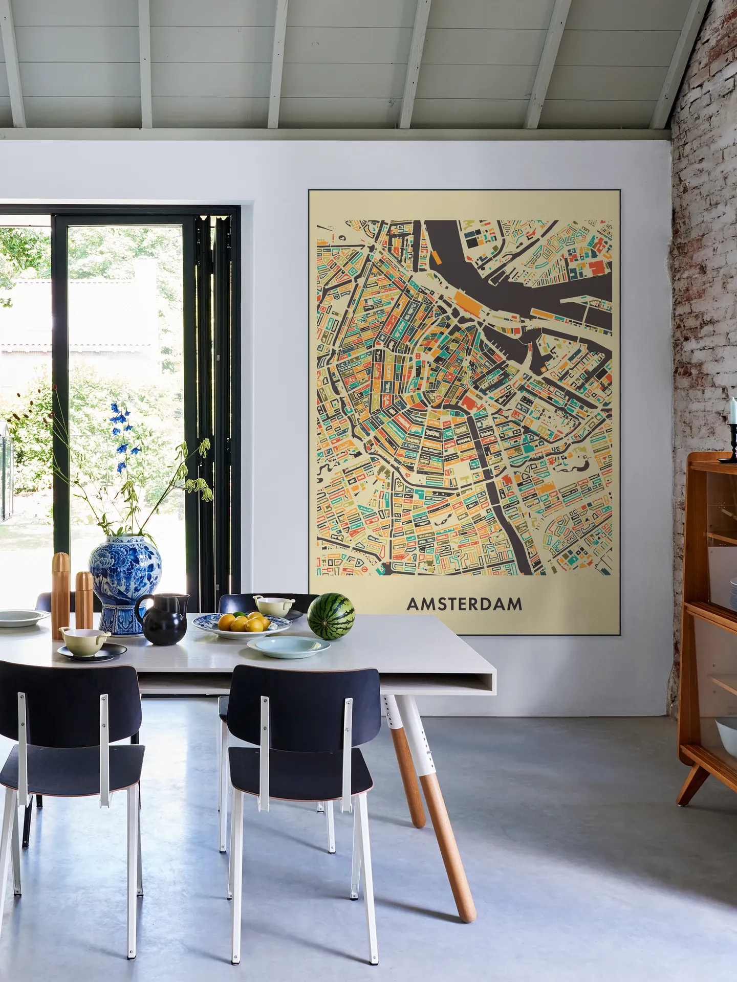 Amsterdam Mosaic Map
