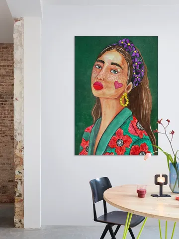 Girl with hairband