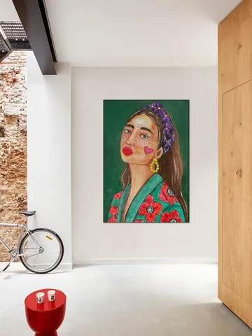 Girl with hairband