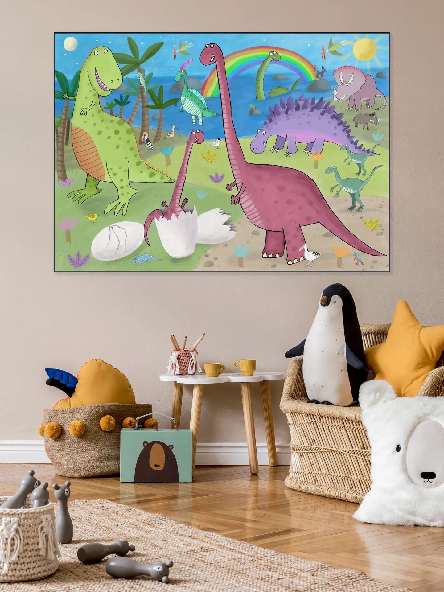Cute Dinosaur in the Jurassic Park 