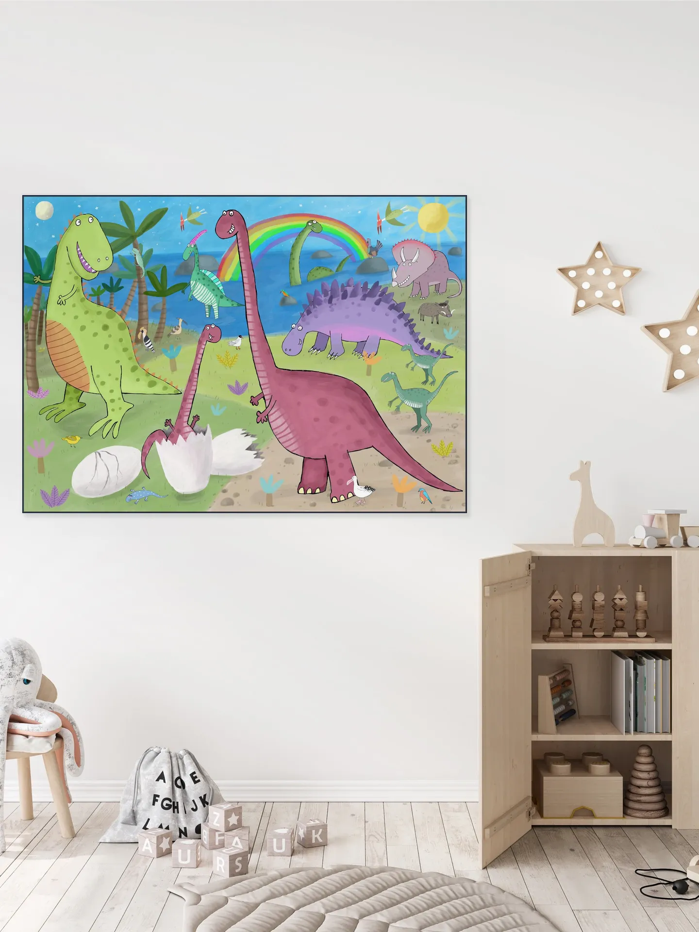 Cute Dinosaur in the Jurassic Park 