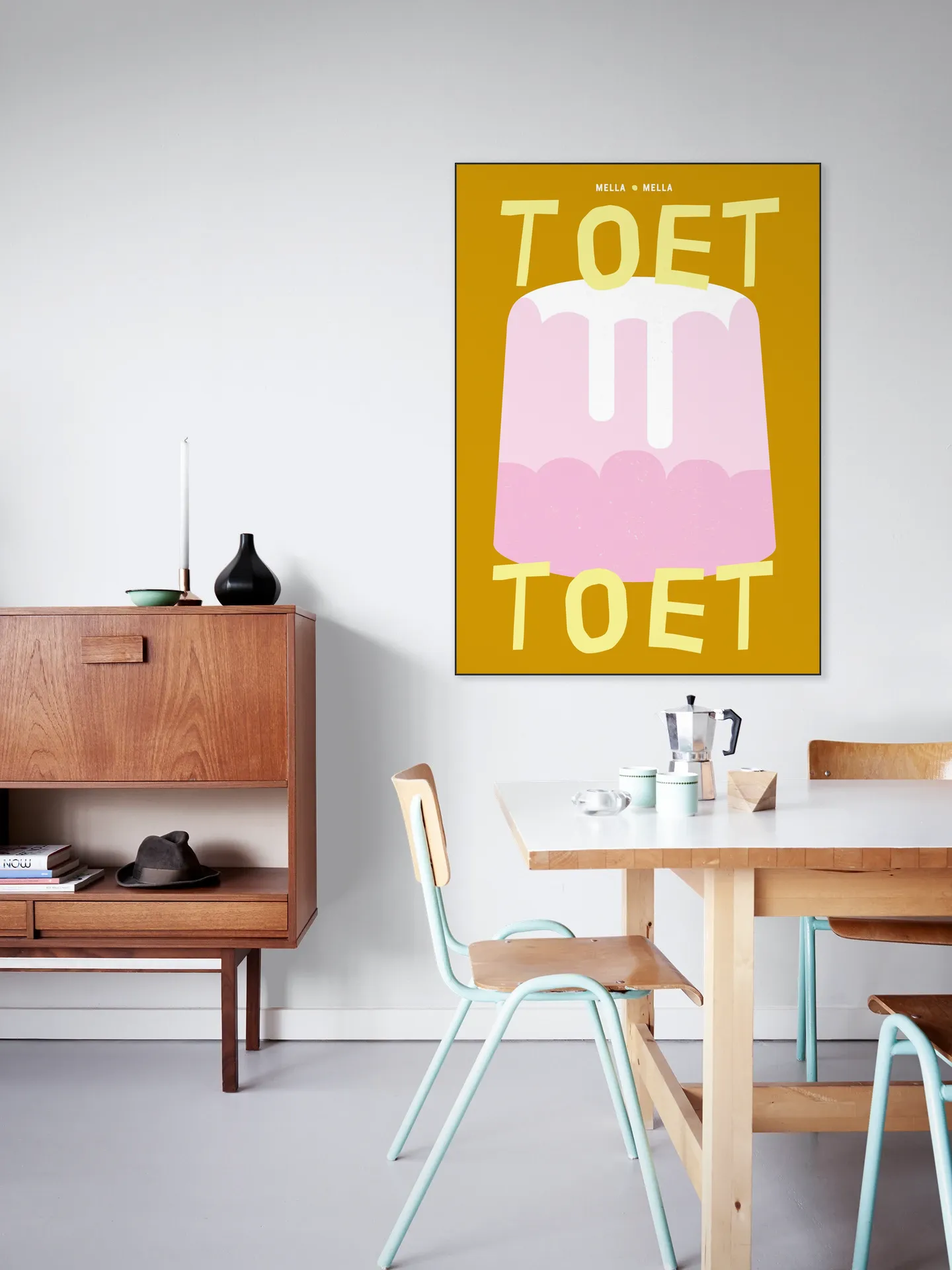 Toet geel