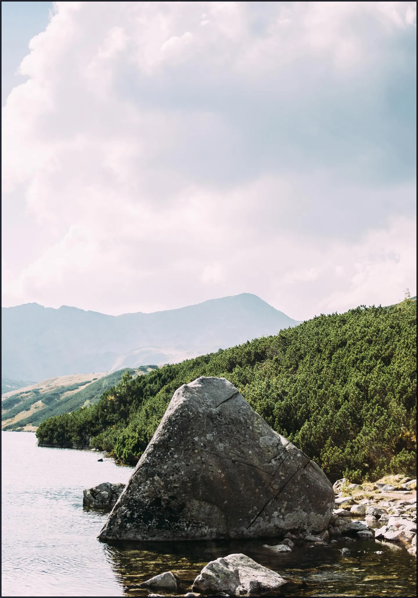 Rock in Lake